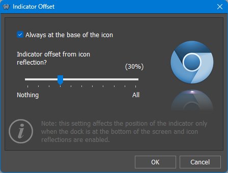Dock Indicator Offset