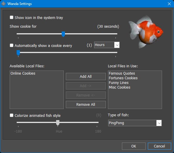 Wanda module settings
