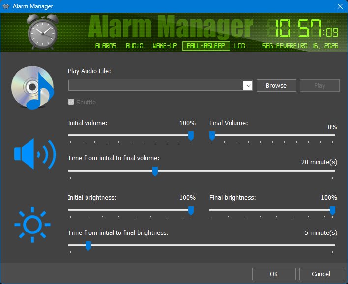 Sleep Timer settings