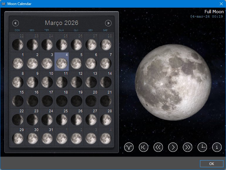 Moon calendar